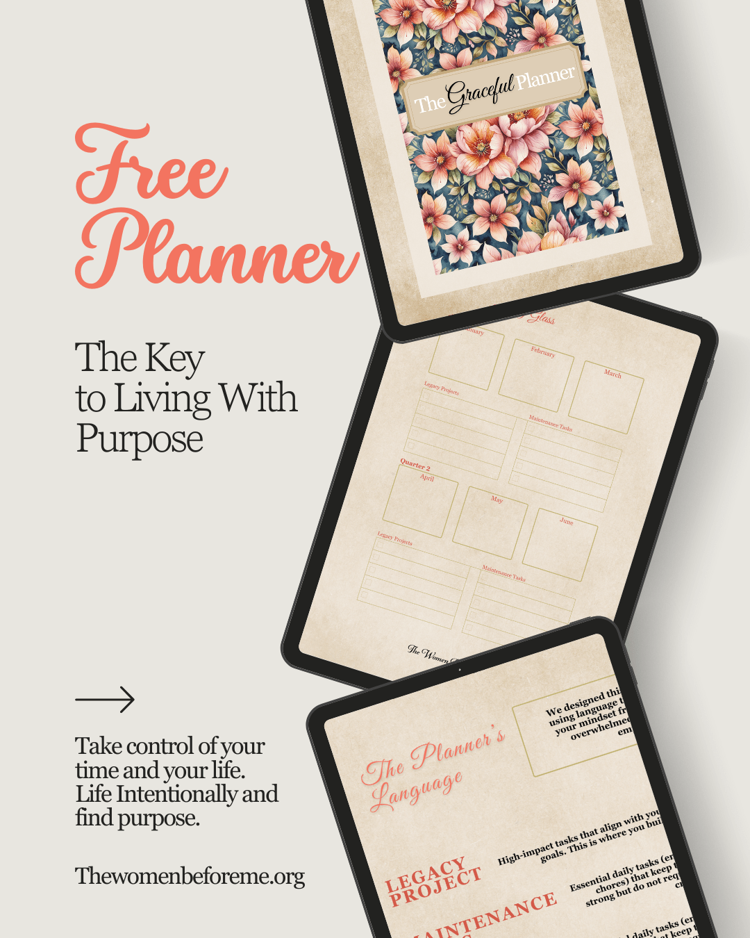 The Graceful Planner (Digital Download) - The Women Before Me