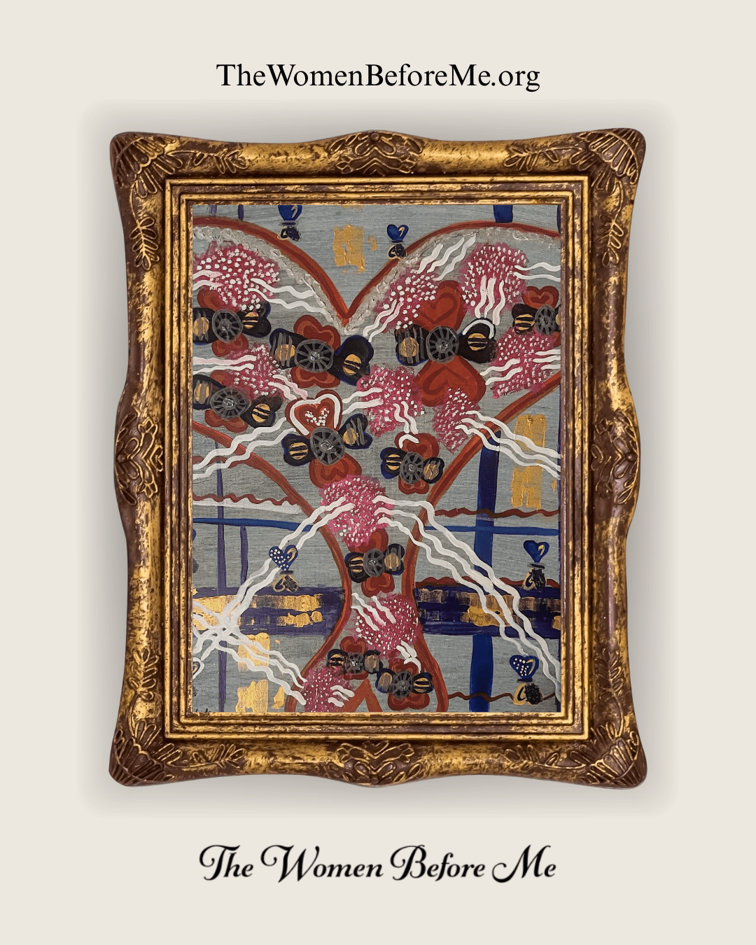 Radiate Love | 16x20 Hand - Painted Original - The Women Before Me