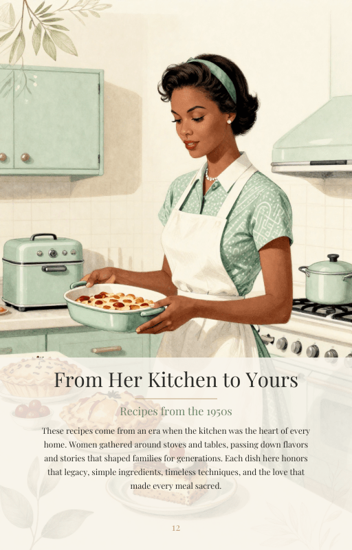 The Mid-Century Matriarch – 1950s Digital Cookbook & Home Guide - The Women Before Me